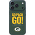NFL Green Bay Packers Team Motto iPhone 17 Pro Skin